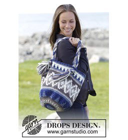 Tas gemaakt van Drops Snow - Eskimo