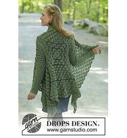 Dames vest gemaakt van Haaknaalden