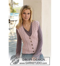 Gilet gemaakt van Drops Nepal