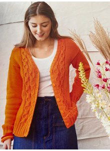 Marie Claire cardigan met kabels
