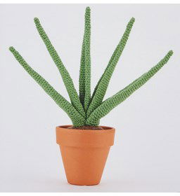 Vetplant gemaakt van Decoratie en miniaturen