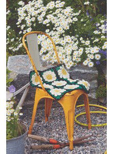 Kussen met madeliefjes