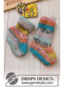 Babysokken met vrolijke strepen