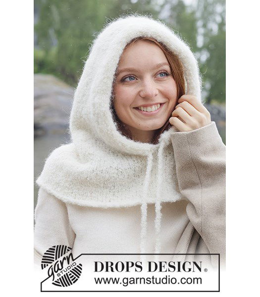Breipatroon Luxe Balaclava met Punnikrand in Zachte Alpaca Bouclé