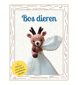 Mert het hert gemaakt van DMC borduurgaren 18