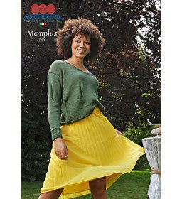 Damestrui gemaakt van Adriafil Memphis