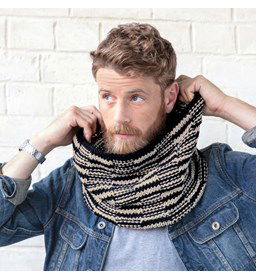 Snood gemaakt van Phildar Phil Partner 6