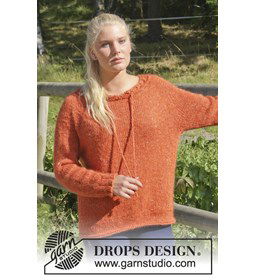 Damestrui met koord gemaakt van Drops Nepal