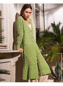 Lange mantel voor dames