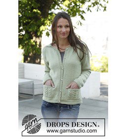 Vest gemaakt van Drops Merino extra fine
