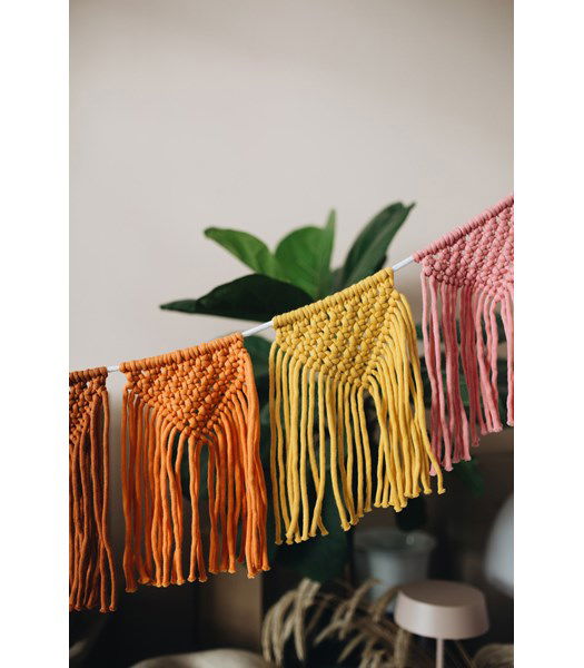 Macrame patroon Feestelijke slingers