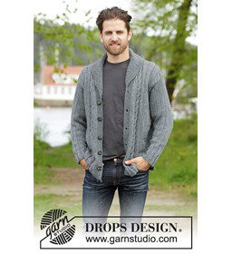 Herenvest gemaakt van Drops Karisma