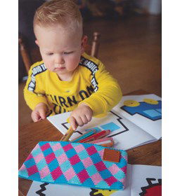 Etui gemaakt van Scheepjes Catona 50 - 100 gram