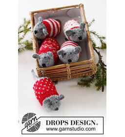 muisjes Christmas Mice gemaakt van Drops Fabel