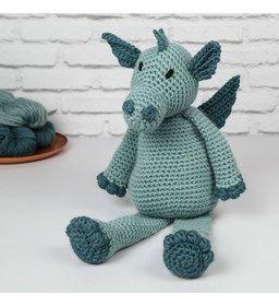 Draak gemaakt van Drops Snow - Eskimo