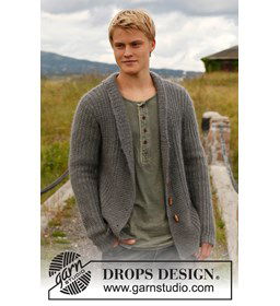 Vest gemaakt van Drops Kid Silk