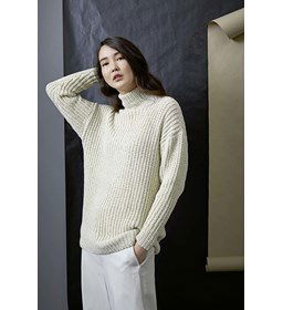 Trui gemaakt van Lang Yarns Velluto (op=op)