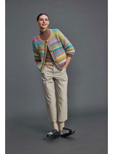 Damesvest ronde hals Ginger