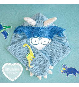 Sjaal muts wanten met hoorns  gemaakt van Scheepjes Chunky Monkey