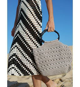 Tas in structuurpatroon