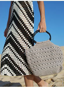 Tas in structuurpatroon