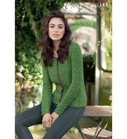 Vest gemaakt van Lang Yarns Donegal