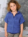 Breipatroon vest met afneembare mouwen