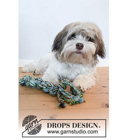 Trek en Speeltouw gemaakt van Drops Paris