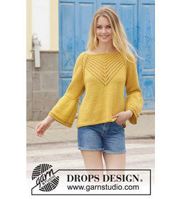 Trui gemaakt van Drops Cotton Merino