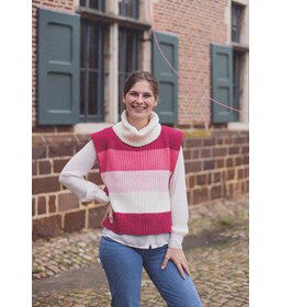 Spencer met hoge dubbele col gemaakt van Durable Double four