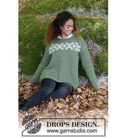 Trui gemaakt van Drops Andes