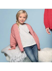 Eenvoudig te breien meisjes vest