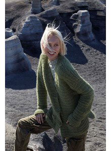 Damesvest Wilderness Quest met horizontale ribbels