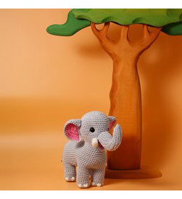 Olivier de Olifant gemaakt van Durable Coral