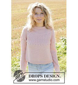 Honingbij Trui gemaakt van Drops Alpaca