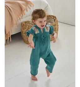 Kinderoveral gemaakt van Phildar Phil Cabotine