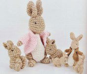 Haakpatroon Moederhaas met 2 kleintjes