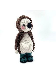 Egel Spike met schoentjes