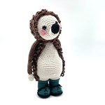 Haakpatroon Egel Spike met schoentjes