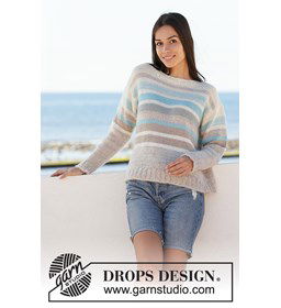 Dames trui gemaakt van Drops Alpaca