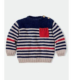 Jongenstrui met borstzakje