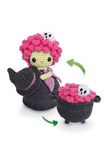 Omkeerbare heks en ketel