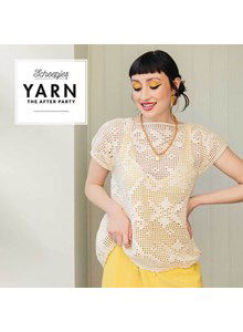 Zomerse top in filethaakwerk.