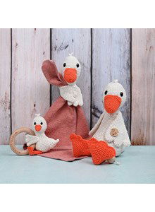 Babyspeeltjes in thema gans