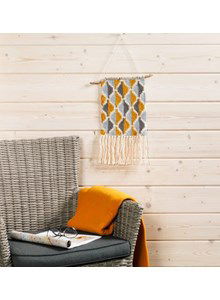 Wandhanger met grafisch patroon