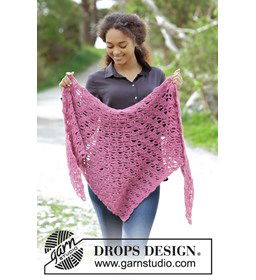 Omslagdoek gemaakt van Drops Air