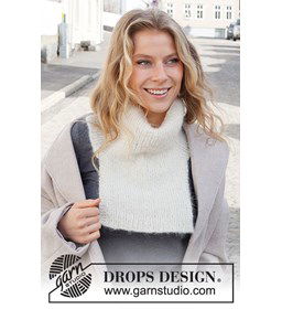 Halswarmer gemaakt van Drops Melody