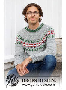 Herentrui met kerstpatroon