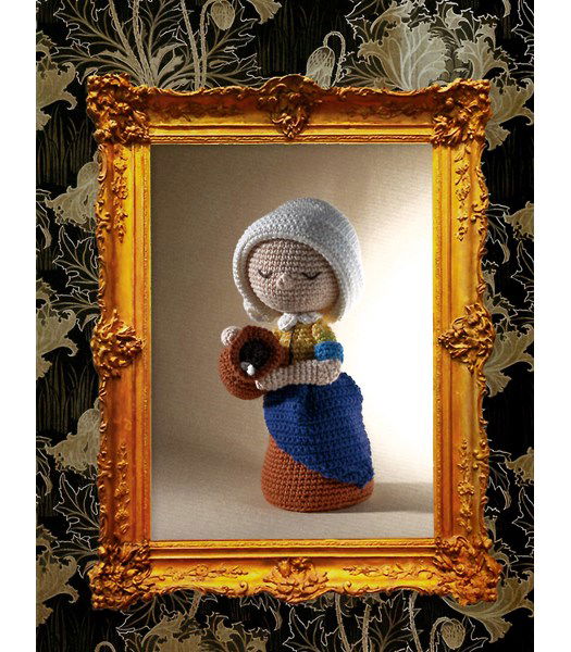 Haakpatroon Melkmeisje van Johannes Vermeer