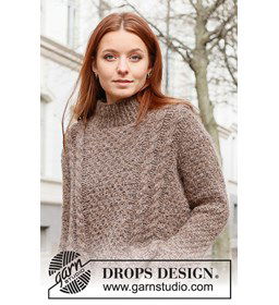 Damestrui met col gemaakt van Drops Air